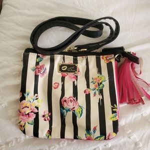 Betsey Johnson Floral Mini Crossbody